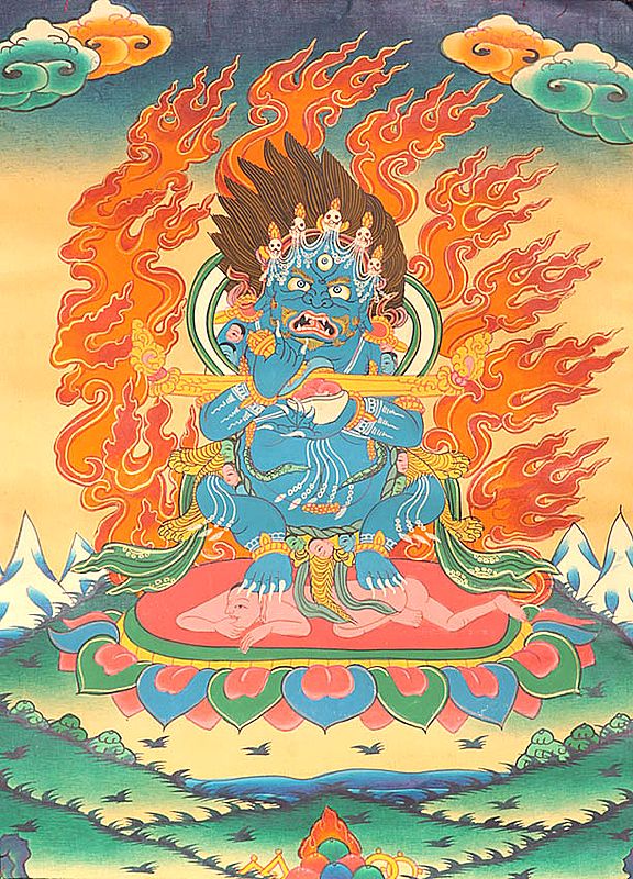 The Protector of Tibetan Buddhist Monasteries