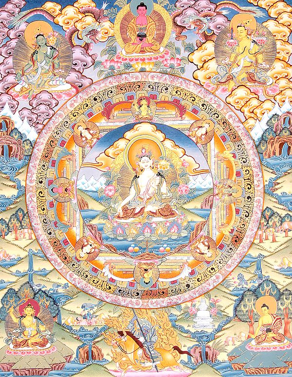 Goddess White Tara Mandala