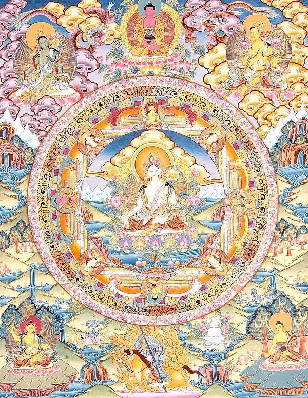 Goddess White Tara Mandala