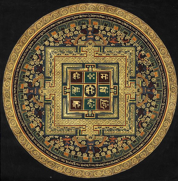 Mandala of Auspicious Mantras