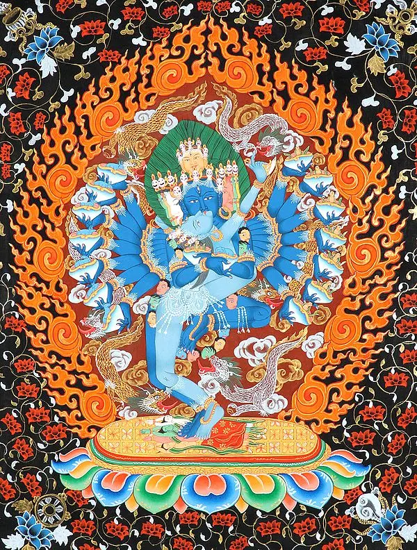 Hevajra in Yab Yum