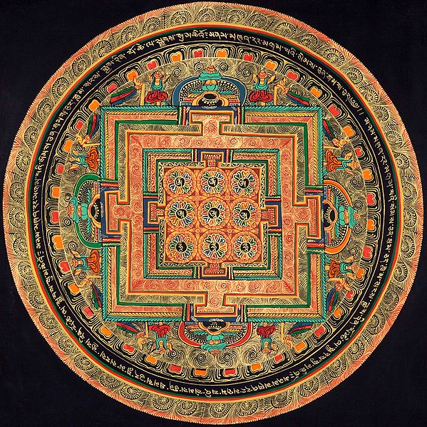 Mandala of Syllable Mantra