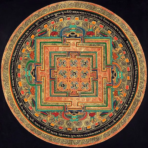 Mandala of Syllable Mantra