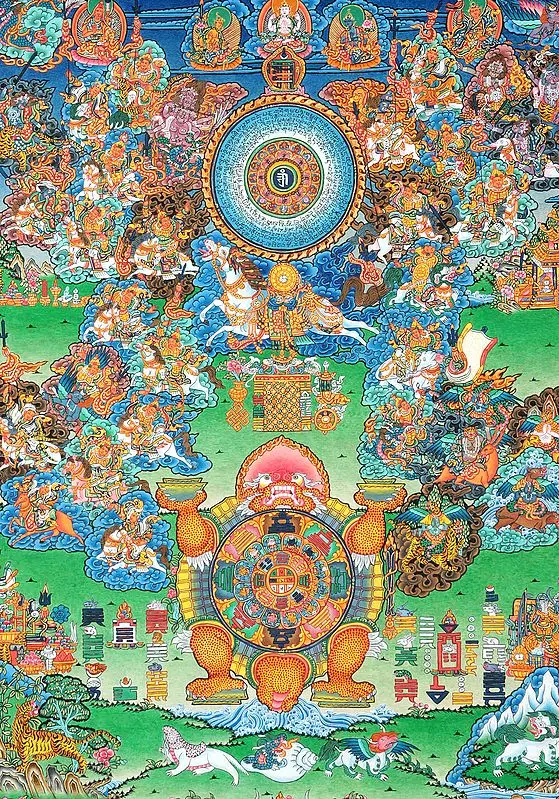 Tibetan Astrological Diagram