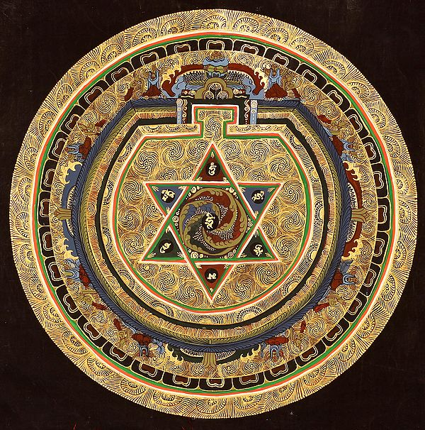 Mandala of the Syllable <i>HUM</i> (OM MANI PADME HUM)