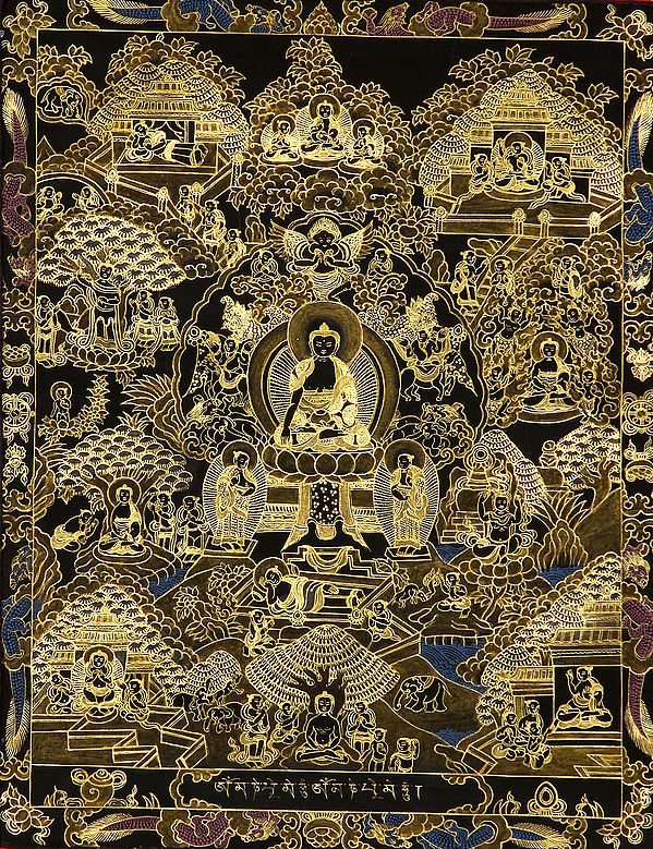 The Buddha Shakyamuni and the Scenes from His Life