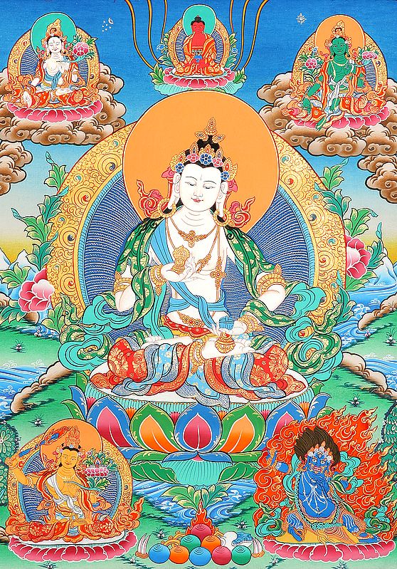 Primordial Buddha Vajrasattva | Exotic India Art