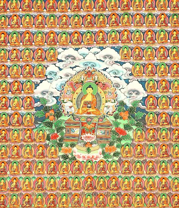 Thousand Buddhas Wall