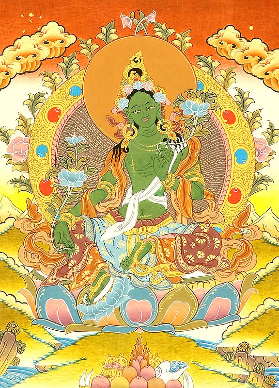 Savior Goddess Green Tara