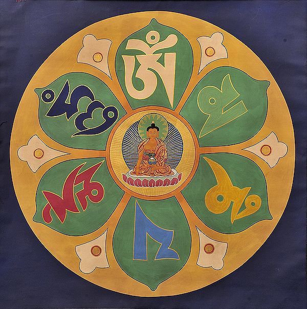 The Buddha Mandala with the Syllable OM MANI PADME HUM