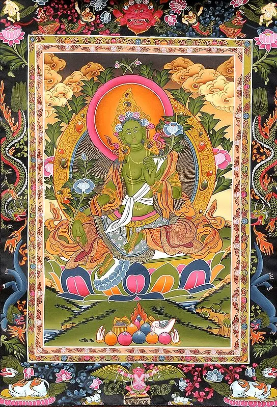 Saviour Goddess Green Tara