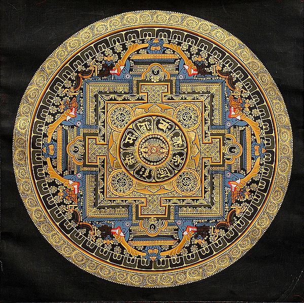 Dorje Mandala with Syllable Mantra
