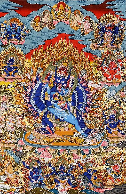 Yamantaka in Yab Yum