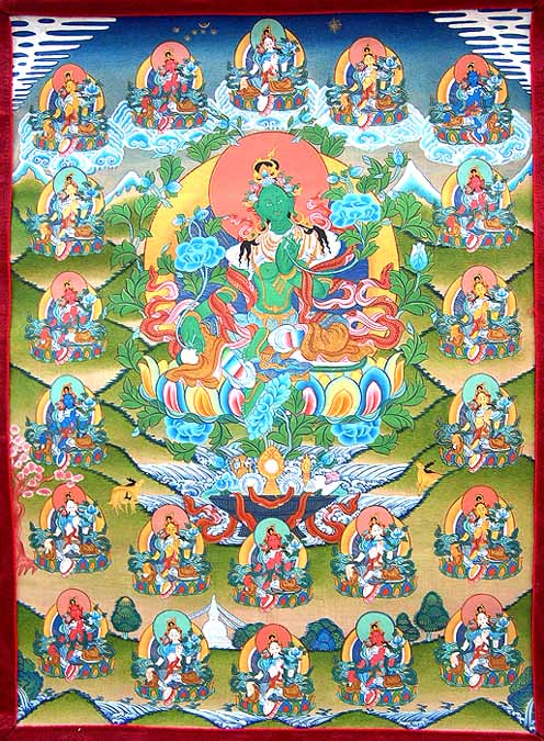Twenty One Forms of Tara