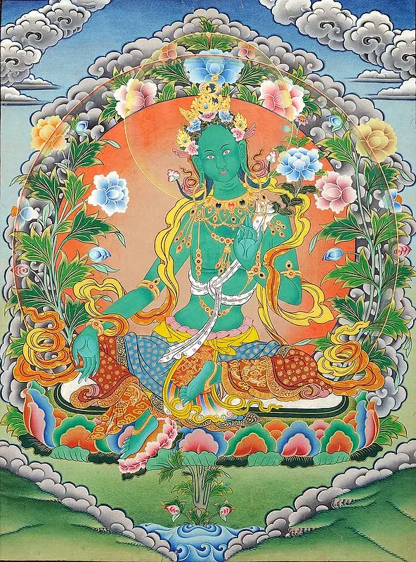 Emerald Green Goddess Green Tara