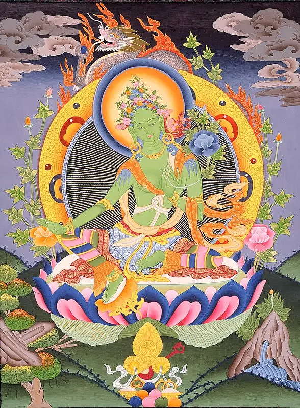 Goddess Green Tara (Sgro Ljam)