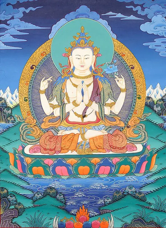Chenrezig (Shadakshari Lokeshvara)