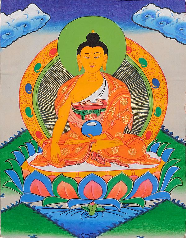 Buddha in The Bhumisparsha Mudra