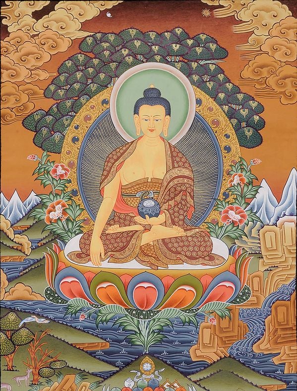 A Fine Portrait of Buddha