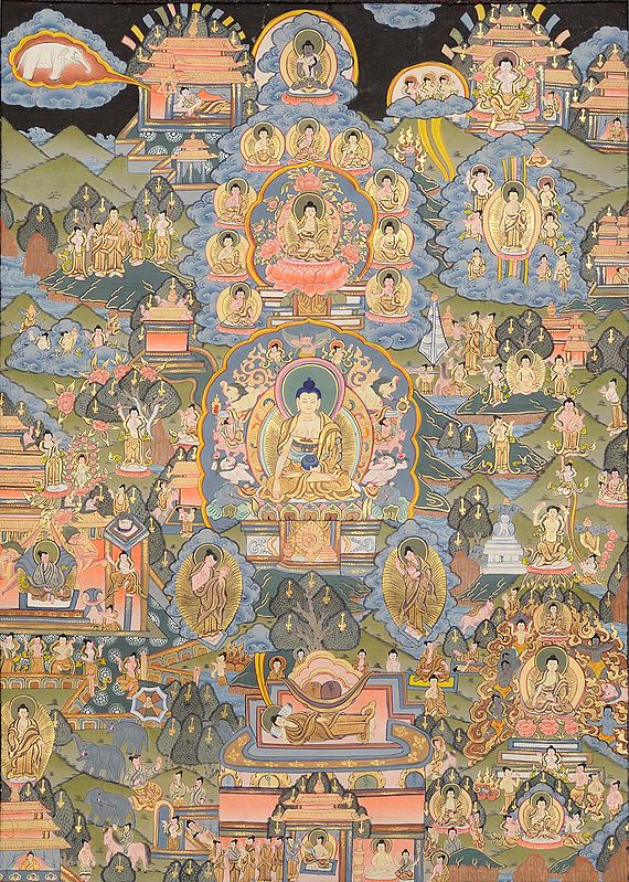 Scenes From The Life of Buddha