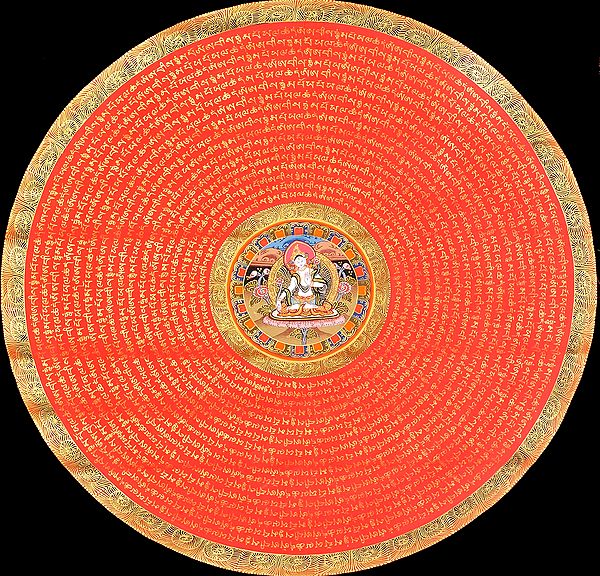 Tibetan Buddhist White Tara Mandala