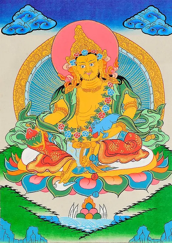 Tibetan Buddhist Vaishravana (Kubera)