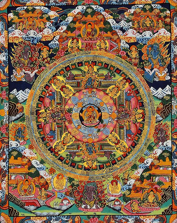 The Buddha Mandala (Tibetan Buddhist)