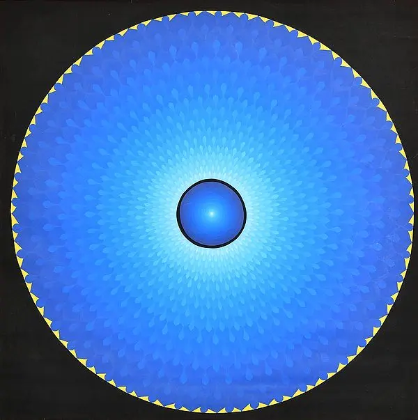OM (AUM0 Mandala (Large Thangka)