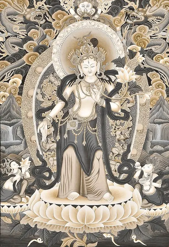 Standing White Tara
