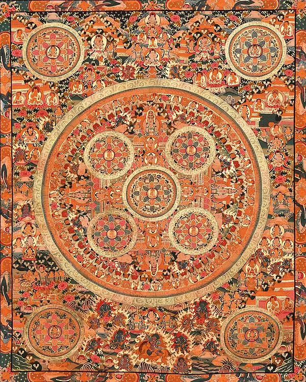 Tibetan Buddhist Buddha Mandala