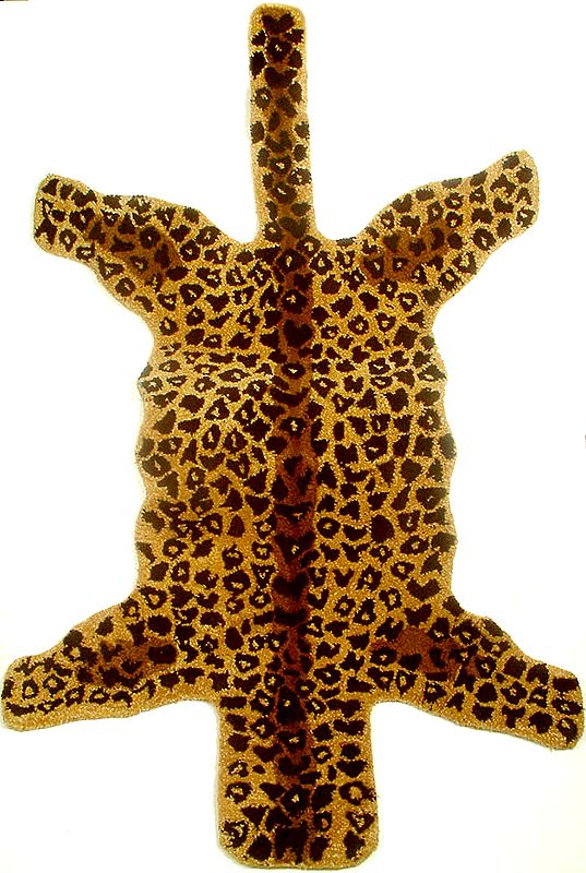 Leopard-Skin Yogic Asana