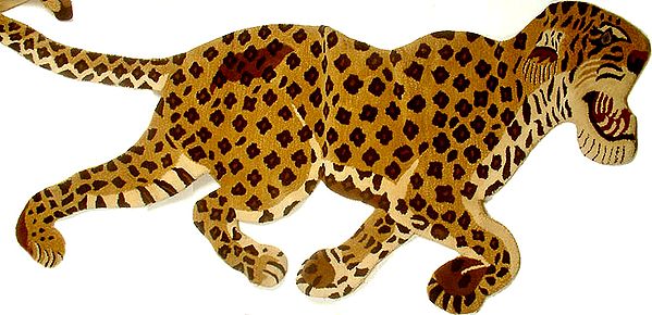 Leopard-Skin Yogic Asana Mat