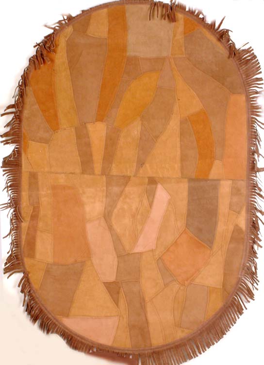 Multi-Shaded Pure Leather Mat