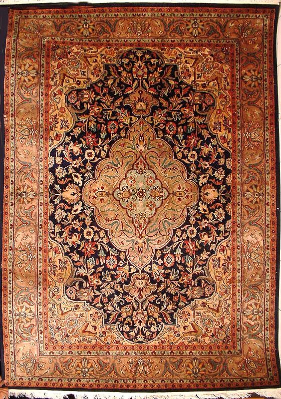 Oriental Carpet Inspired by Medieval Aesthetics