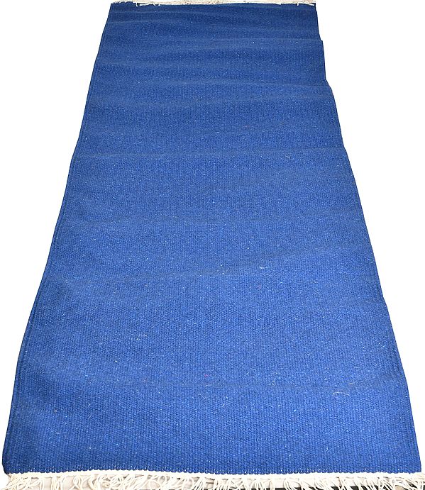 Plain Runner from Mirzapur with All-Over Weave