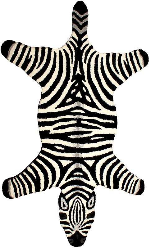 Zebra Yogic Asana Mat