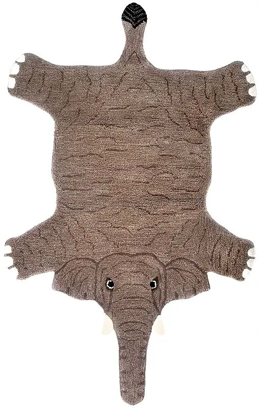 Brown Elephant Asana Mat