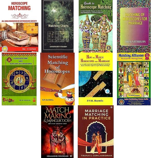 Matching Horoscopes for Marriage ( Set of 10 Books )