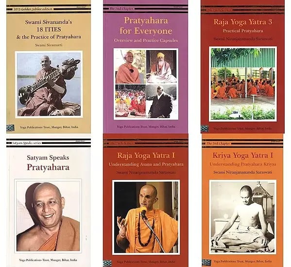 Pratyahara Meditation (Set of 6 Books)