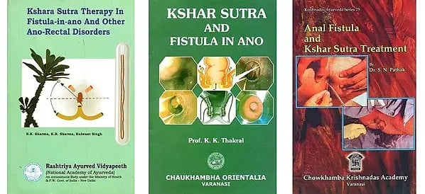 Kshar Sutra Therapy (Set of 3 Books)