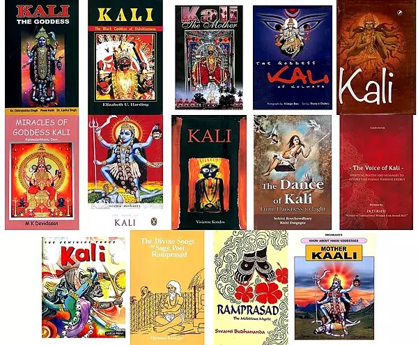 A Comprehensive Collection of Books on Goddess Kali (Set of 14 Books)