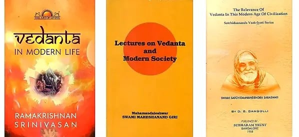 Vedanta in Modern Society (Set of 3 Books)