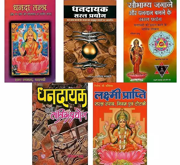 धनदायक तांत्रिक प्रयोग: Dhandayak Tantrik Prayog in Hindi (Set of 5 Books)