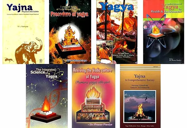 Yajna: Physical and Symbolic (Set of 7 Books)