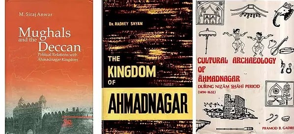 Set of 3 Books on The Kingdom of Ahmadnagar