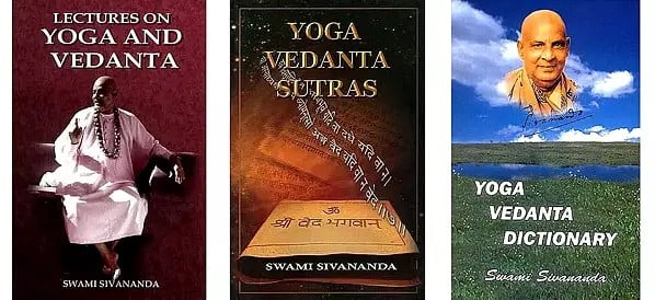 Writings on Yoga and Vedanta by Swami Sivananda (Set of 3 Books)