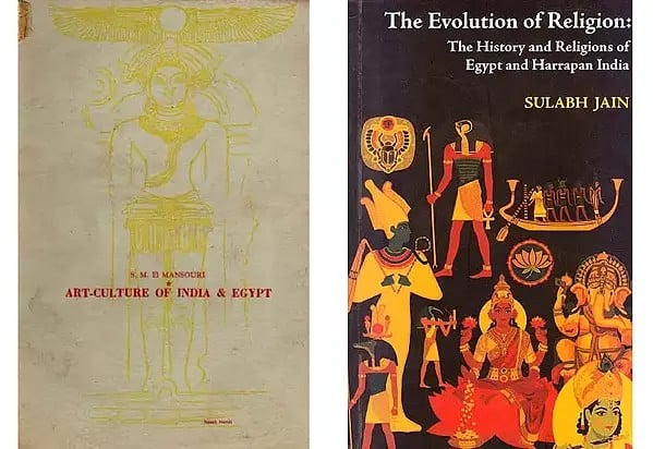 The Art and Religion of India and Egypt (Set of 2 Books)