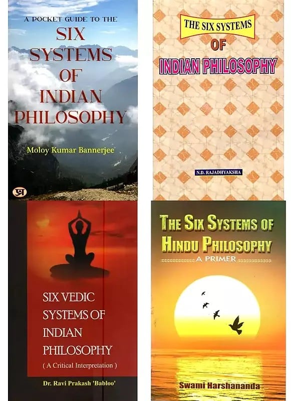 Studies in the Six Systems of Indian Philosophy (Set of 4 Books)