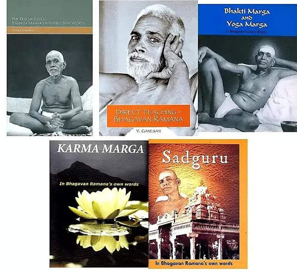 Teachings of Bhagavan Sri Ramana Maharshi In His Own Words (Set of 5 Books)