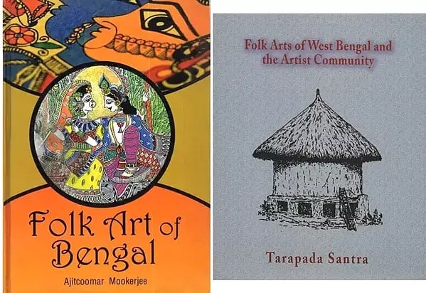 2 Books on Folk Art of Bengal